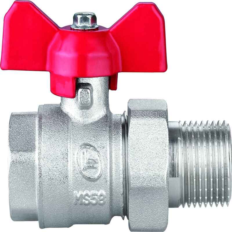 Кран кульовий з американкою 1/2" DBL